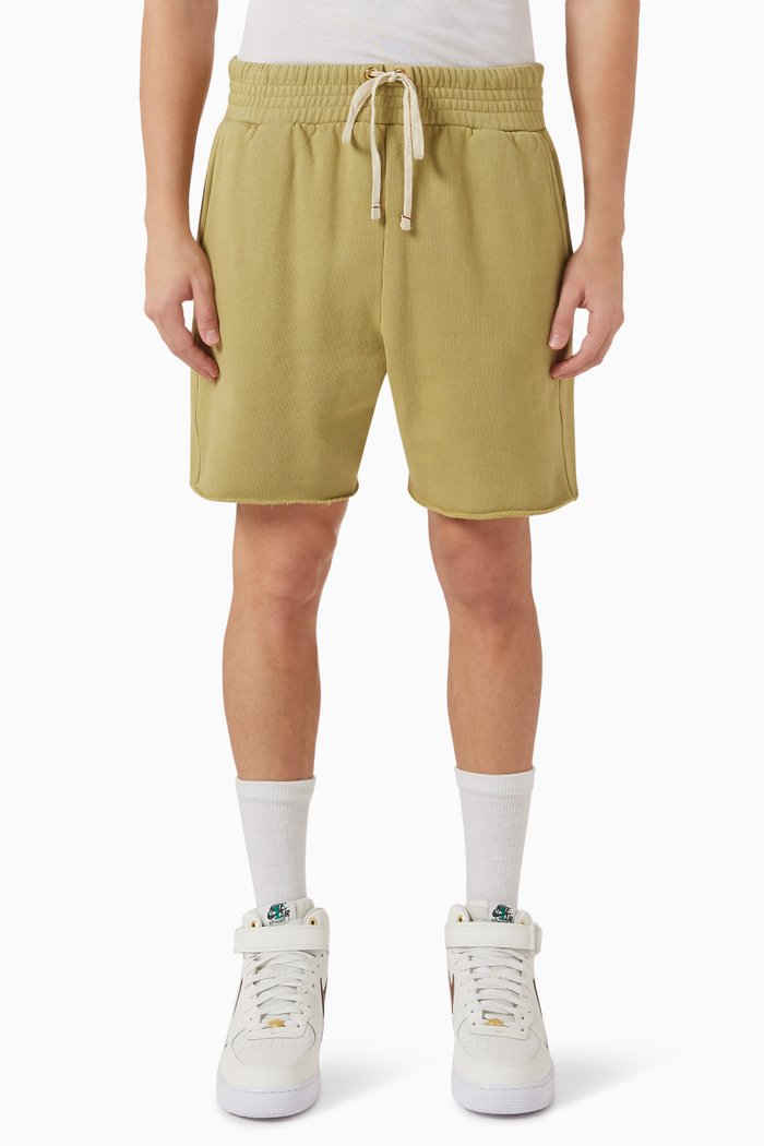 

Yacht Shorts in Fleece, Green