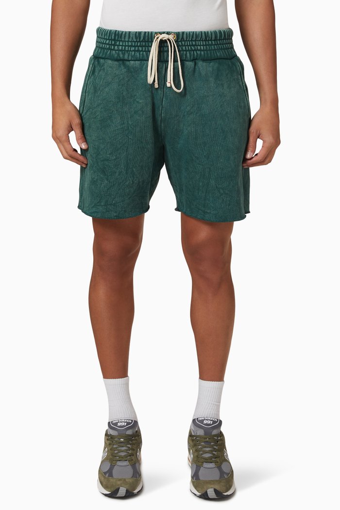 

Yacht Shorts in Fleece, Green