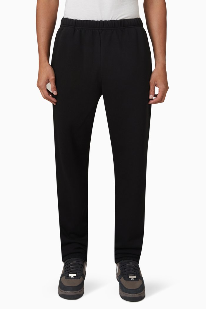 

Classic Track Pants in Cotton Jersey, Black