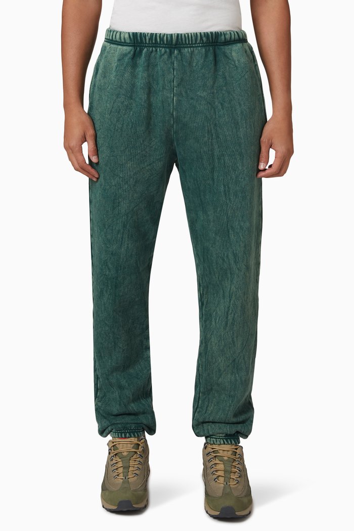 

Classic Track Pants in Cotton Fleece, Green