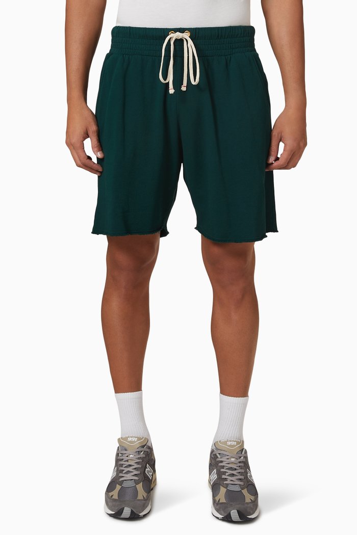 

Yacht Shorts in Cotton Jersey, Green