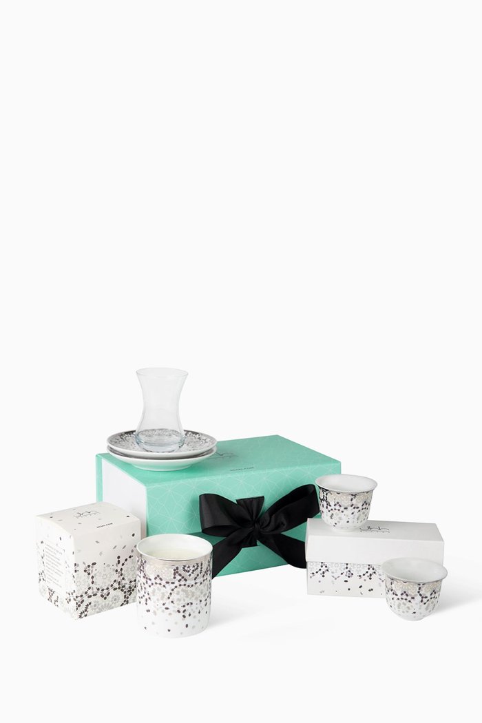 The Classic Arabesque Gift Box, White
