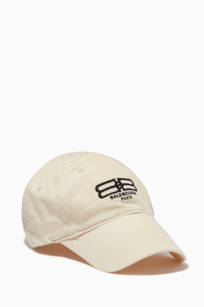 BB Paris Icon Cap in Cotton, White