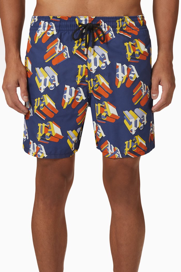 

x Vilebrequin Swim Shorts in Nylon, Blue