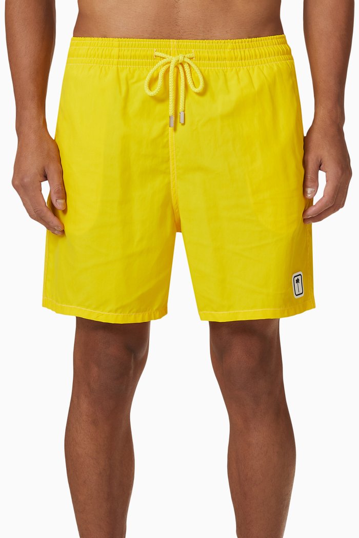 

x Vilebrequin Swim Shorts in Nylon, Yellow
