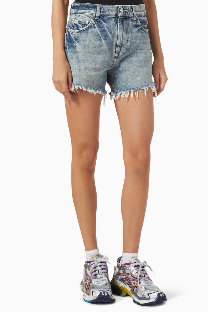 

Mini Shorts in Denim, Blue