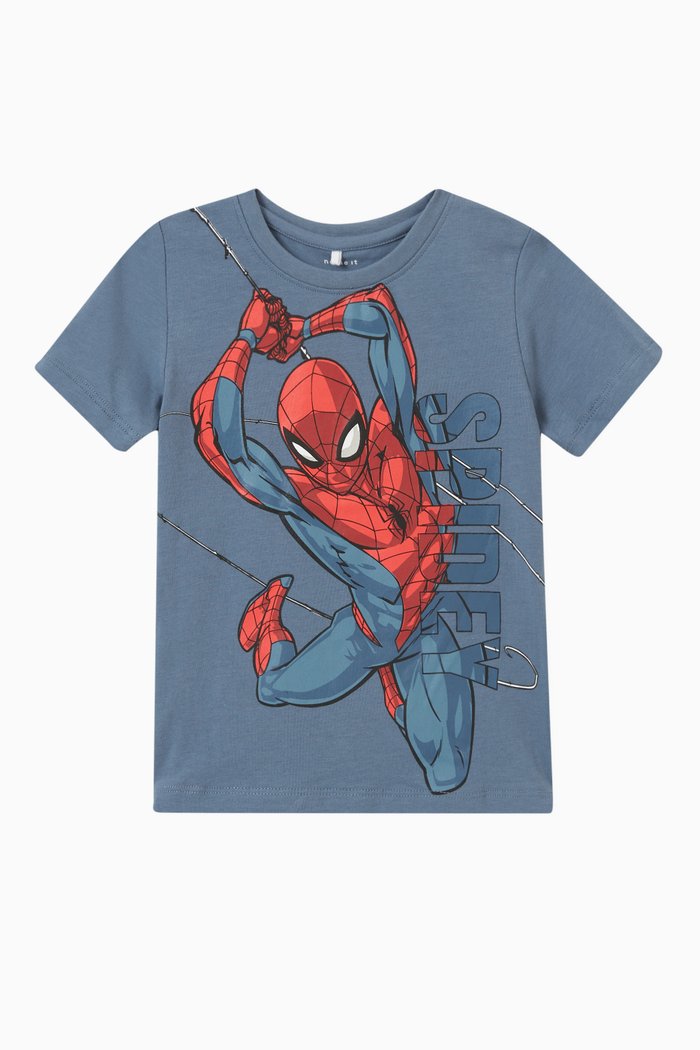 

Spiderman T-shirt in Cotton, Blue