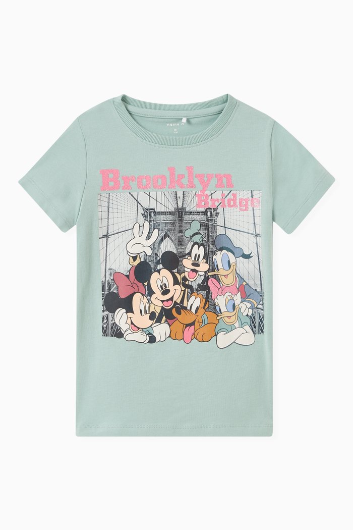 

Mickey Mouse Top in Cotton, Green