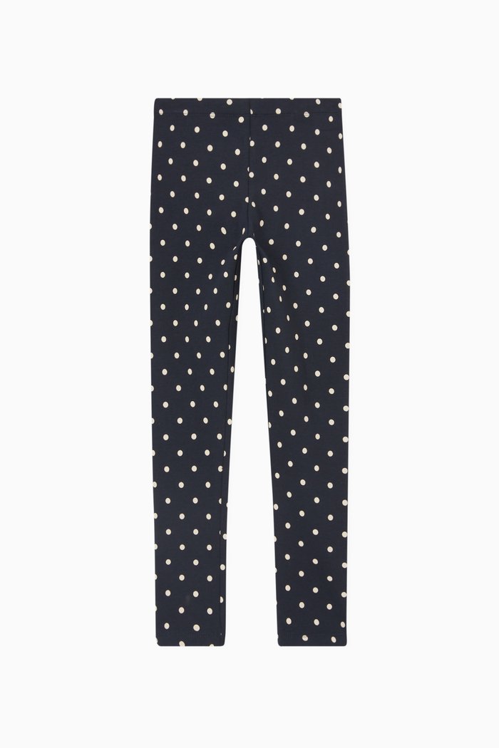 

Polka Dots Leggings in Jersey, Blue