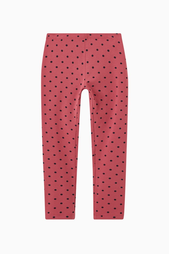 

Polka Dots Leggings in Jersey, Pink