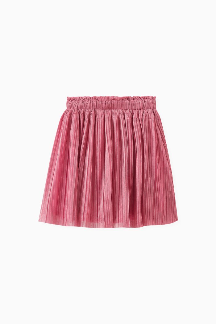 

Glitter Mesh Skirt, Purple