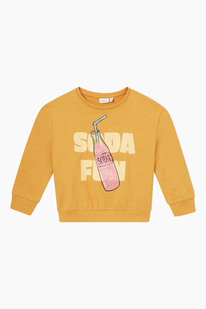 

Soda Sweatshirt in Cotton, Neutral