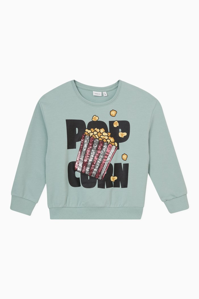 

Soda Sweatshirt in Cotton, Green