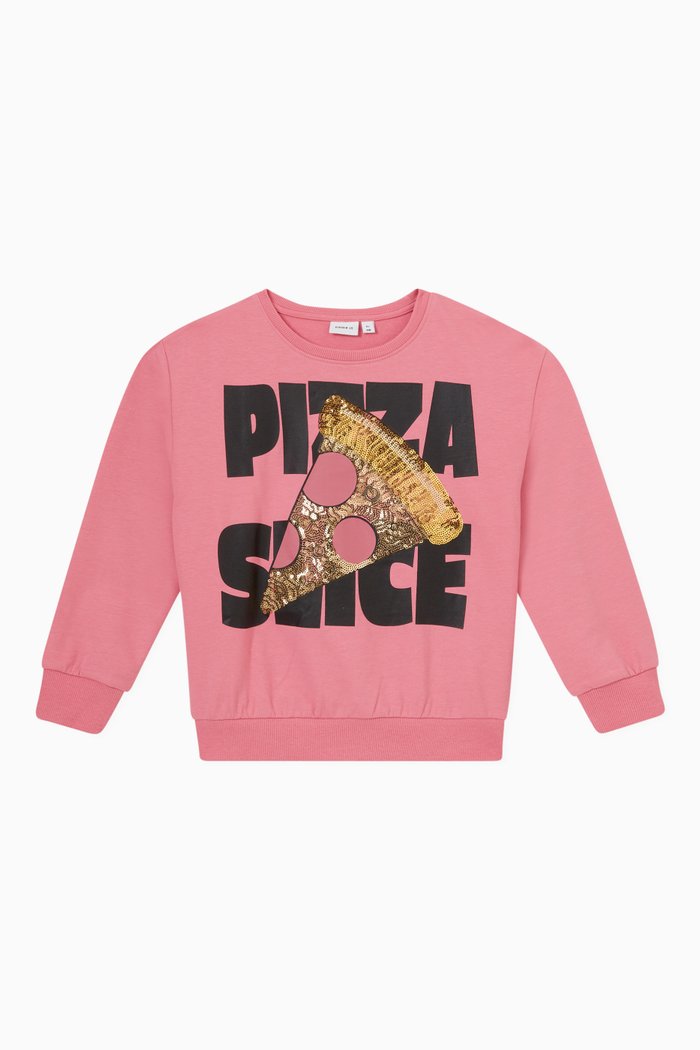 

Soda Sweatshirt in Cotton, Pink