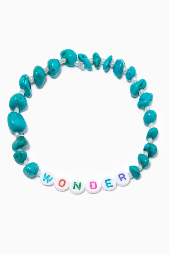 

"Wonder" Turquoise Crystal Healing Bracelet, Blue
