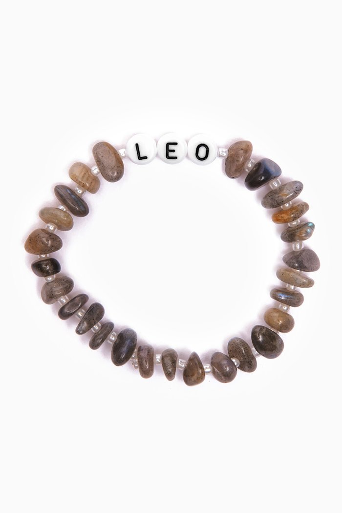 

"Leo" Labradorite Crystal Healing Bracelet, Multicolour