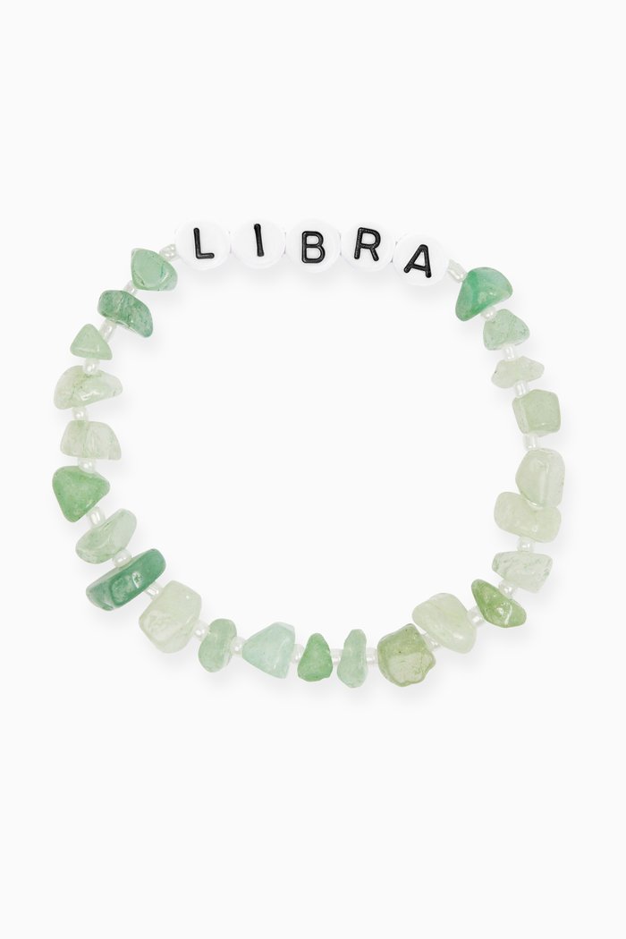 

"Libra" Aventurine Crystal Healing Bracelet, Green