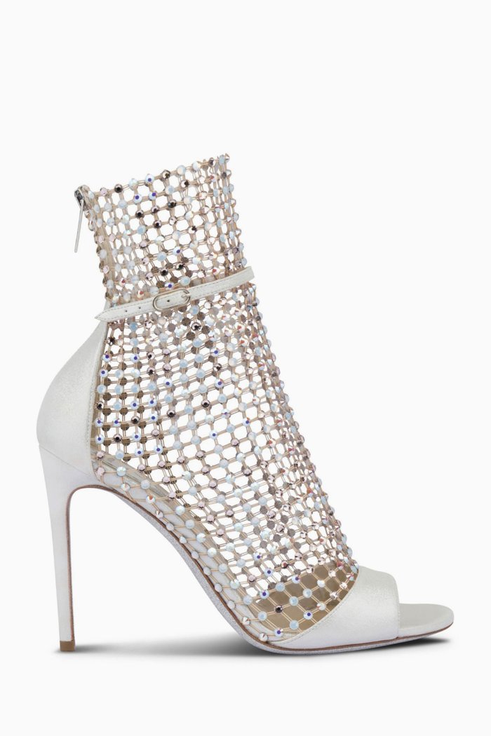 

Galaxia 105 Sandals in Satin, White