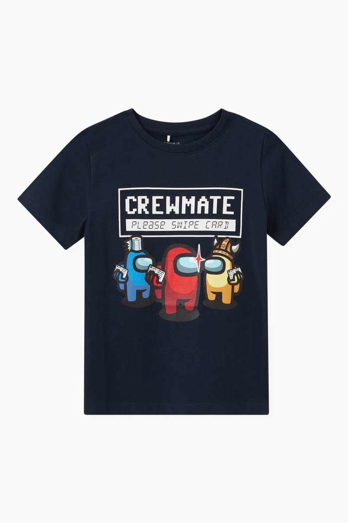 

Among Us T-shirt in Cotton, Blue
