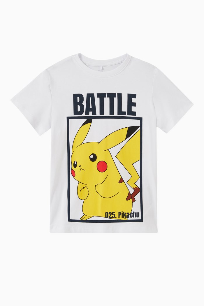 

Pokemon T-shirt in Cotton, White