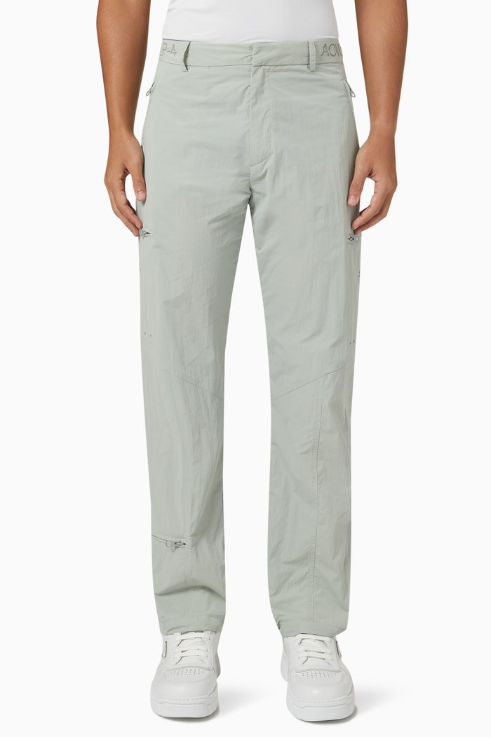 

Gaussian Trousers in Recycled Nylon, Grey