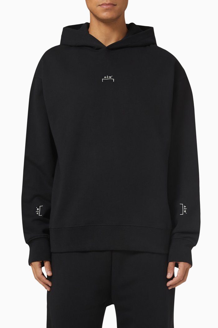 

Essentials Hoodie in Fleece, Black
