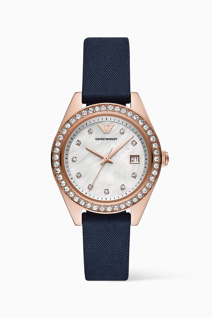 

Leo Automatic Watch, 36mm, Blue
