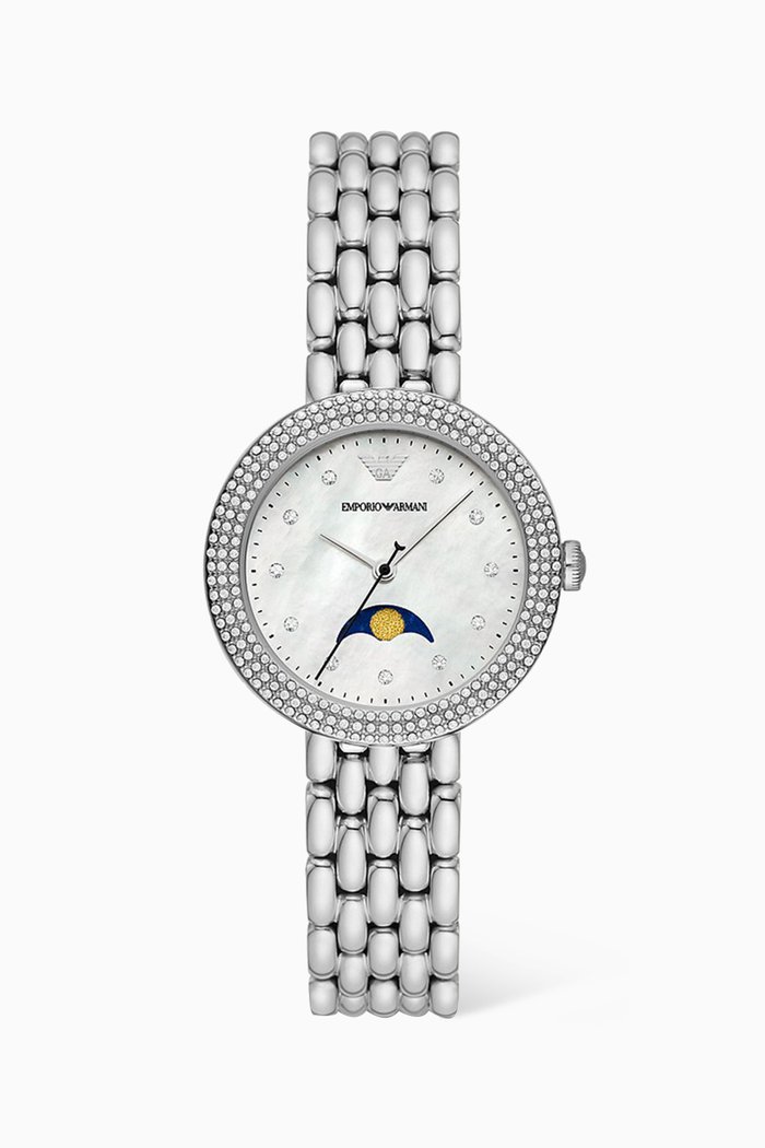 

Rosa Automatic Watch, 32mm, Silver