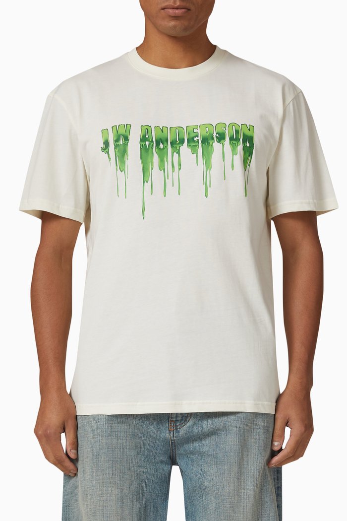 

Slime Logo T-shirt in Cotton Jersey, Neutral