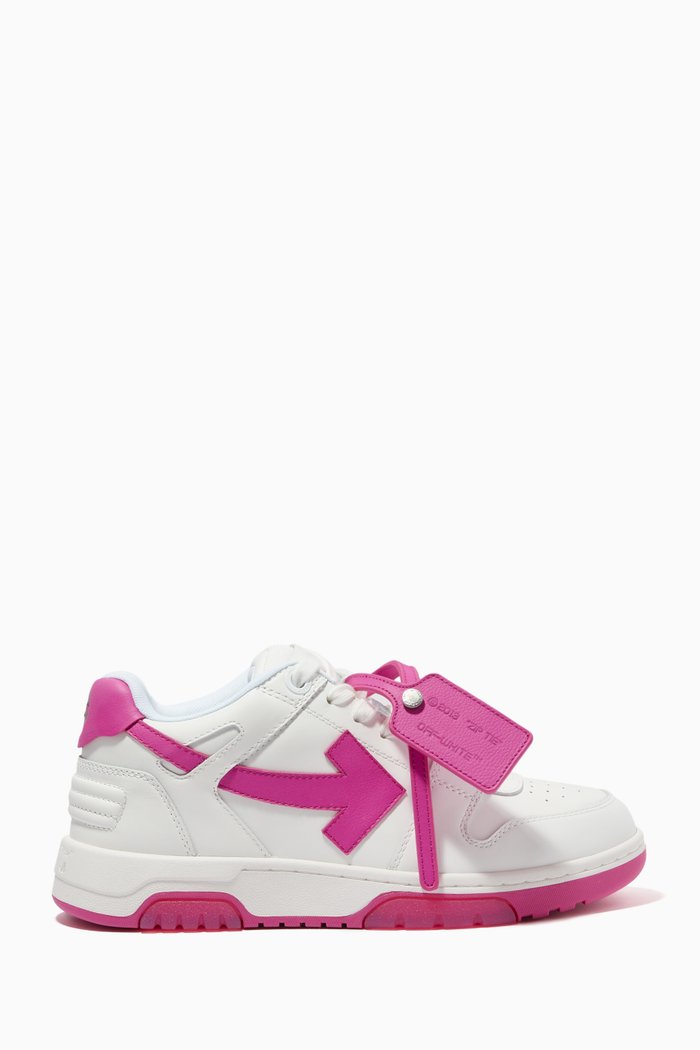 

Out of Office "OOO" Sneakers in Calf Leather, White