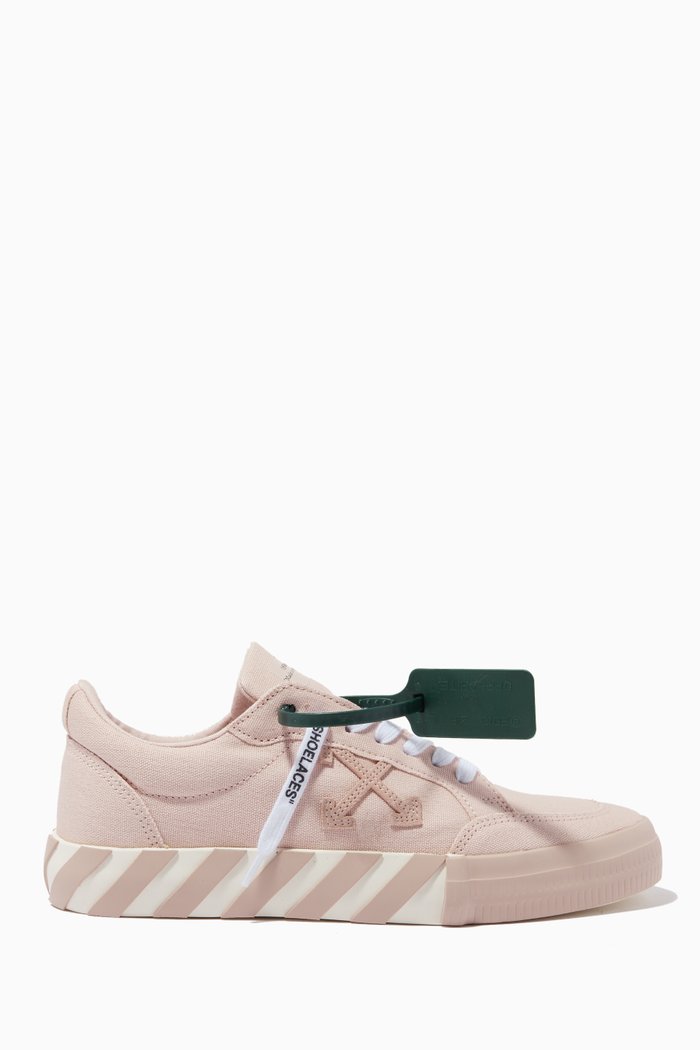 

Arrow Vulcanized Low-top Sneakers in Canvas, Pink