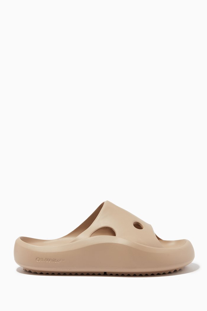 

Meteor Chunky Slides in Rubber, Neutral