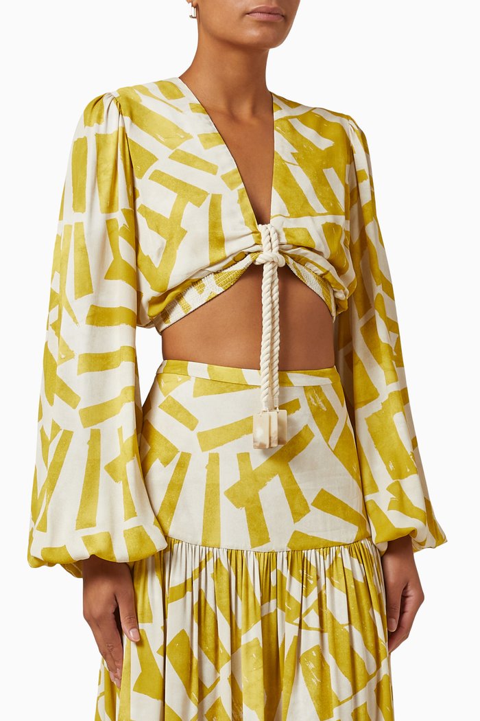 

Biosa Crop Top, Green