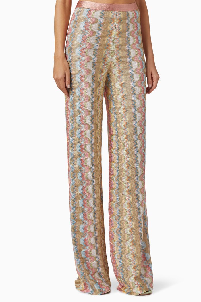 

Robles Pants in Viscose Knit, Multicolour