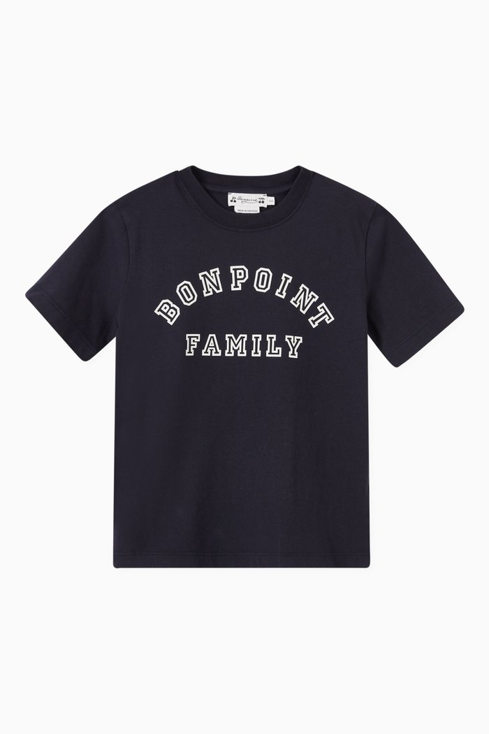 

Logo T-shirt in Organic Cotton, Blue