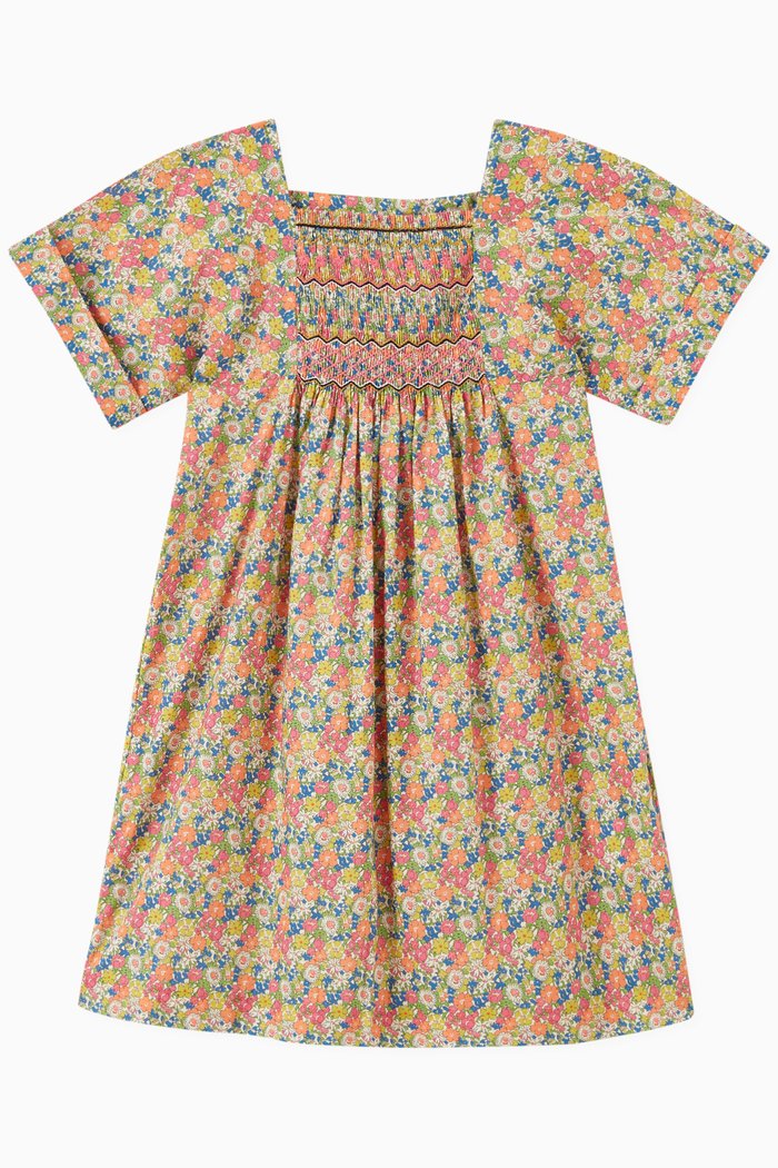 

Floral Dress in Cotton, Multicolour