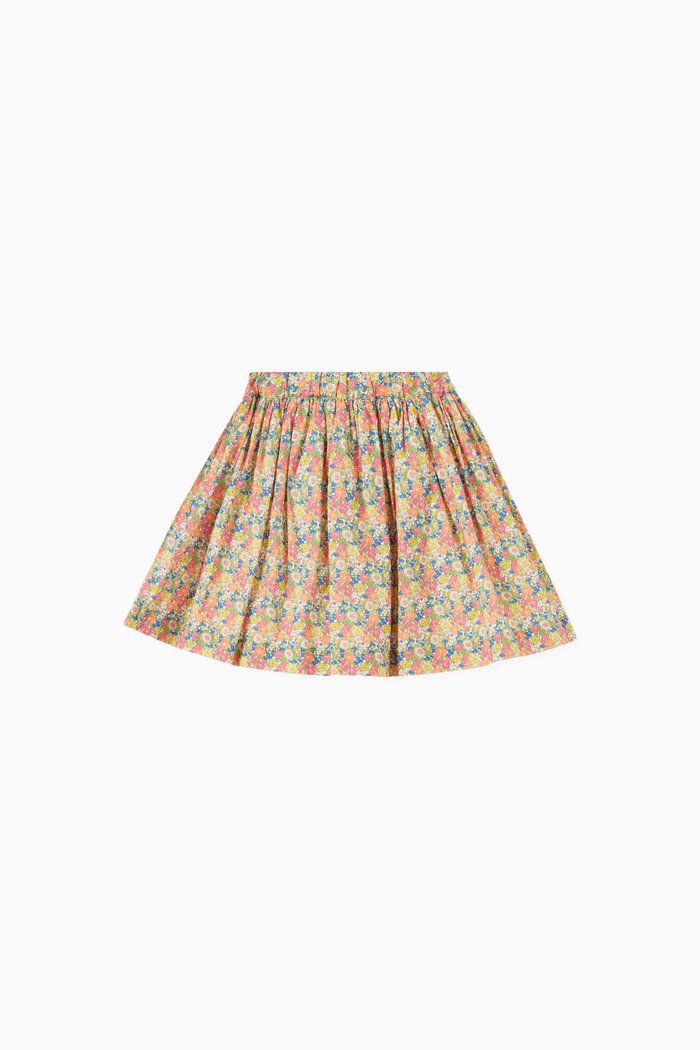 

Floral Skirt in Cotton, Multicolour