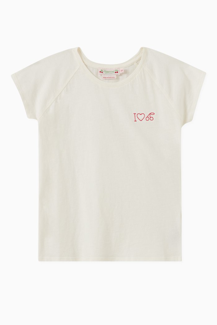 

Asmae T-shirt in Organic Cotton, Neutral