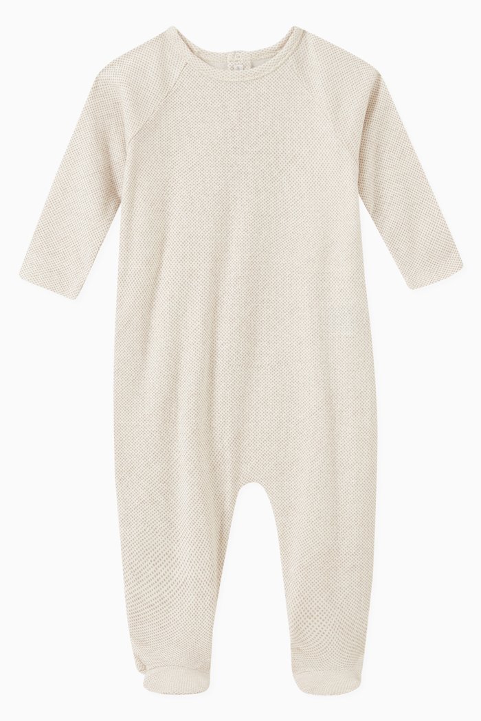 Timae Sleepsuit in Cotton, Neutral