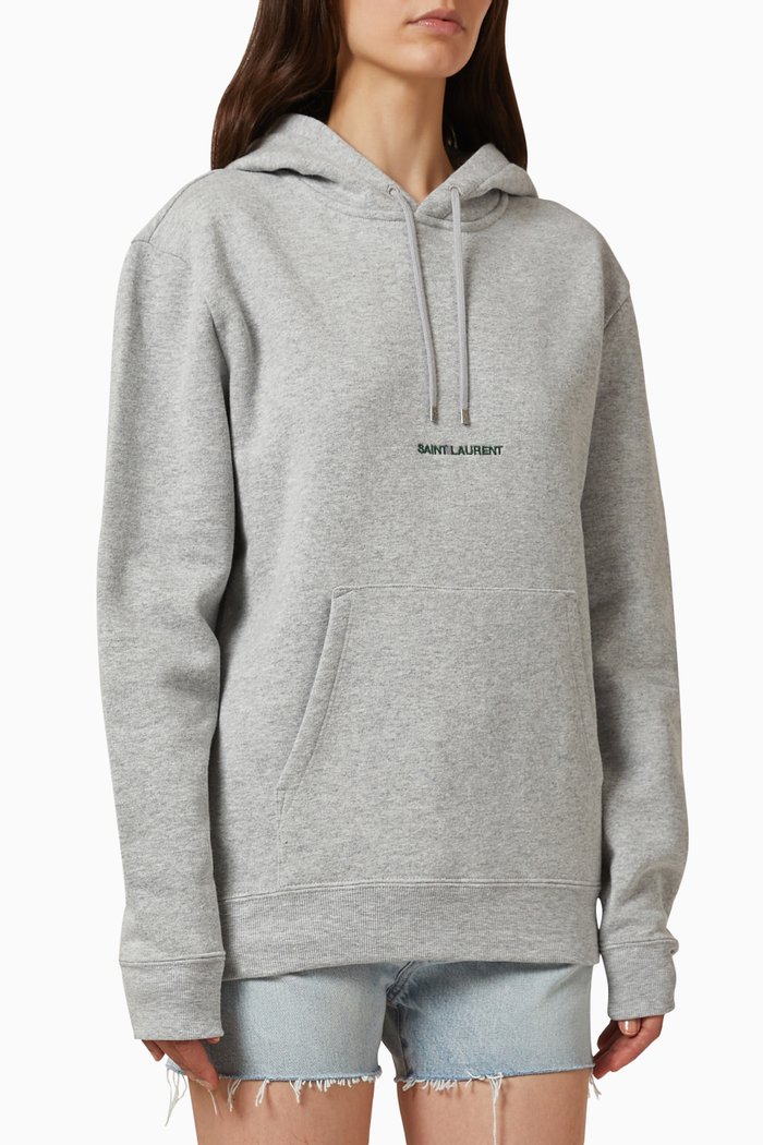 

Rive Gauche Hooded Sweatshirt, Grey