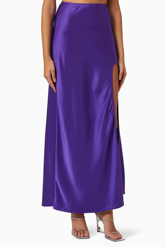 Bolo Skirt, Purple