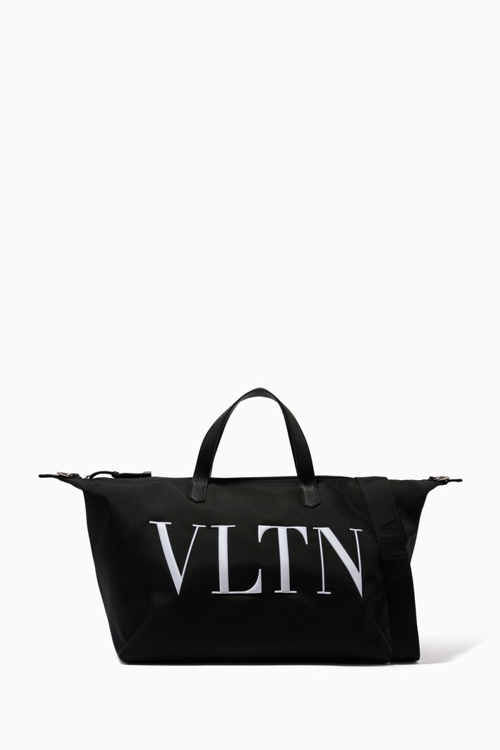 

VLTN Travel Bag in Nylon, Black