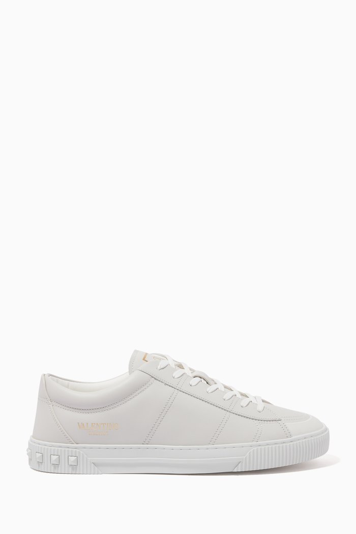 

Cityplanet Sneakers in Calfskin, White