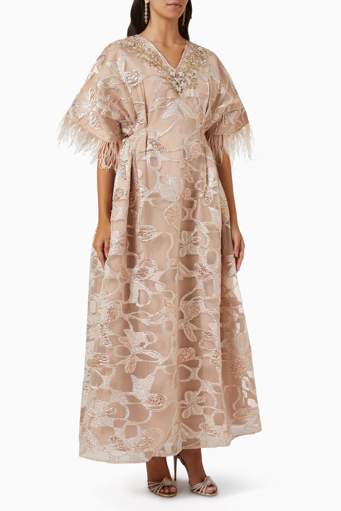 

Lace Kaftan, Pink