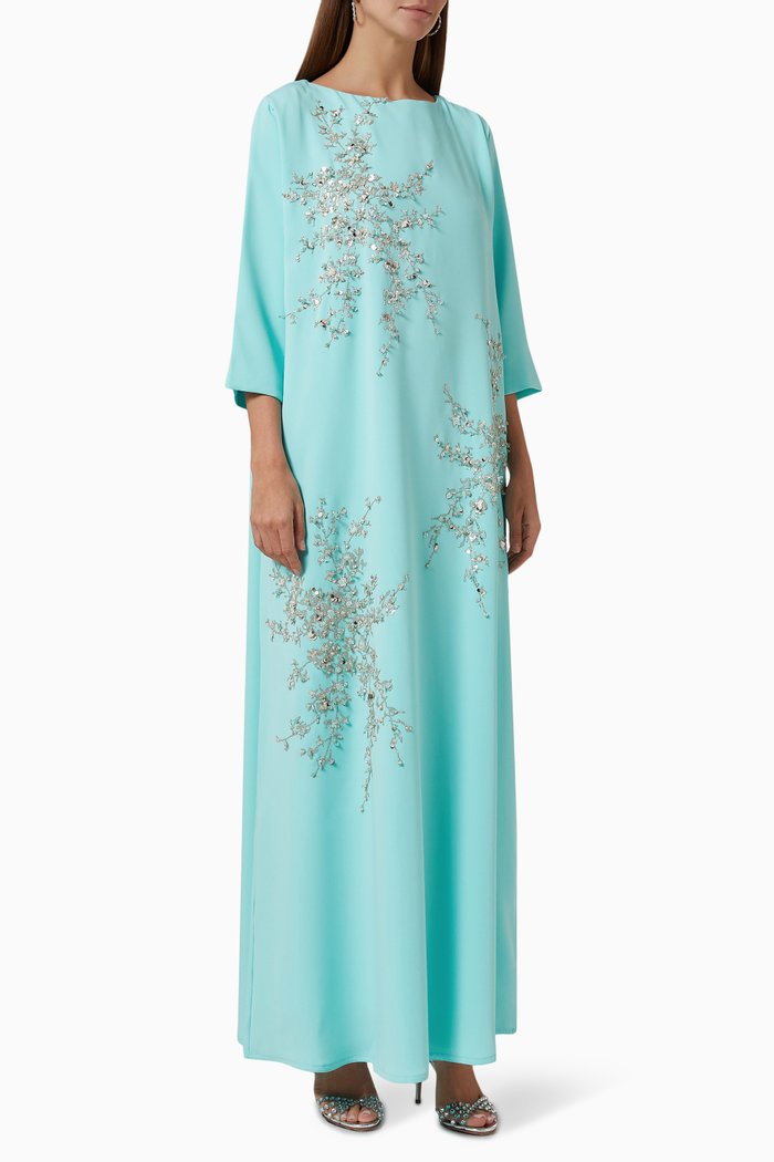 

Embellished Kaftan, Blue