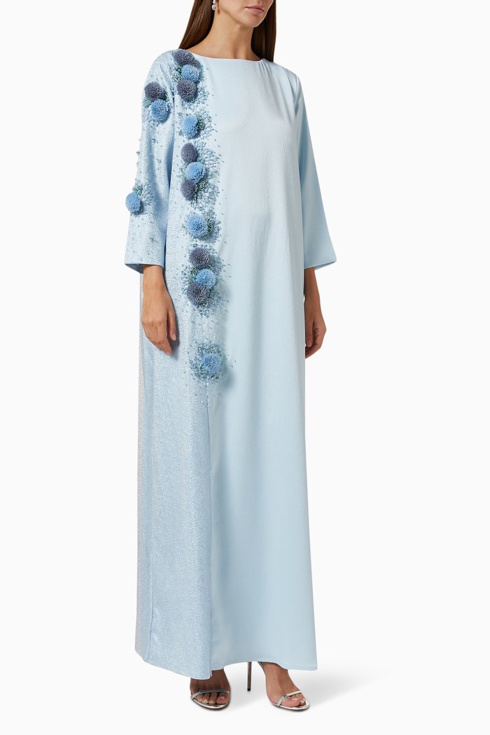 

Floral Kaftan, Blue