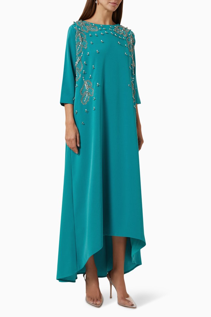 

Embellished Kaftan, Blue