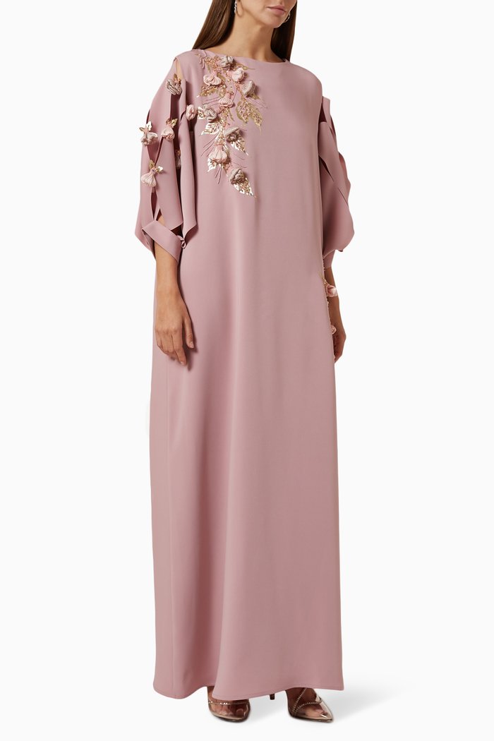 

Embellished Kaftan, Pink