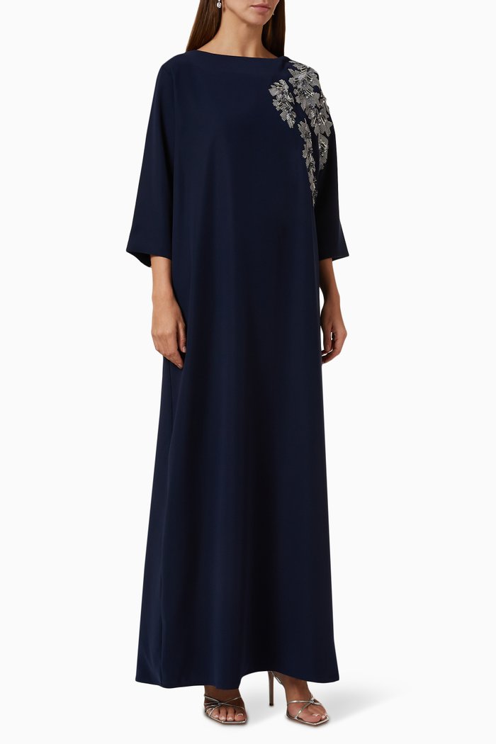 

Embellished Kaftan, Blue