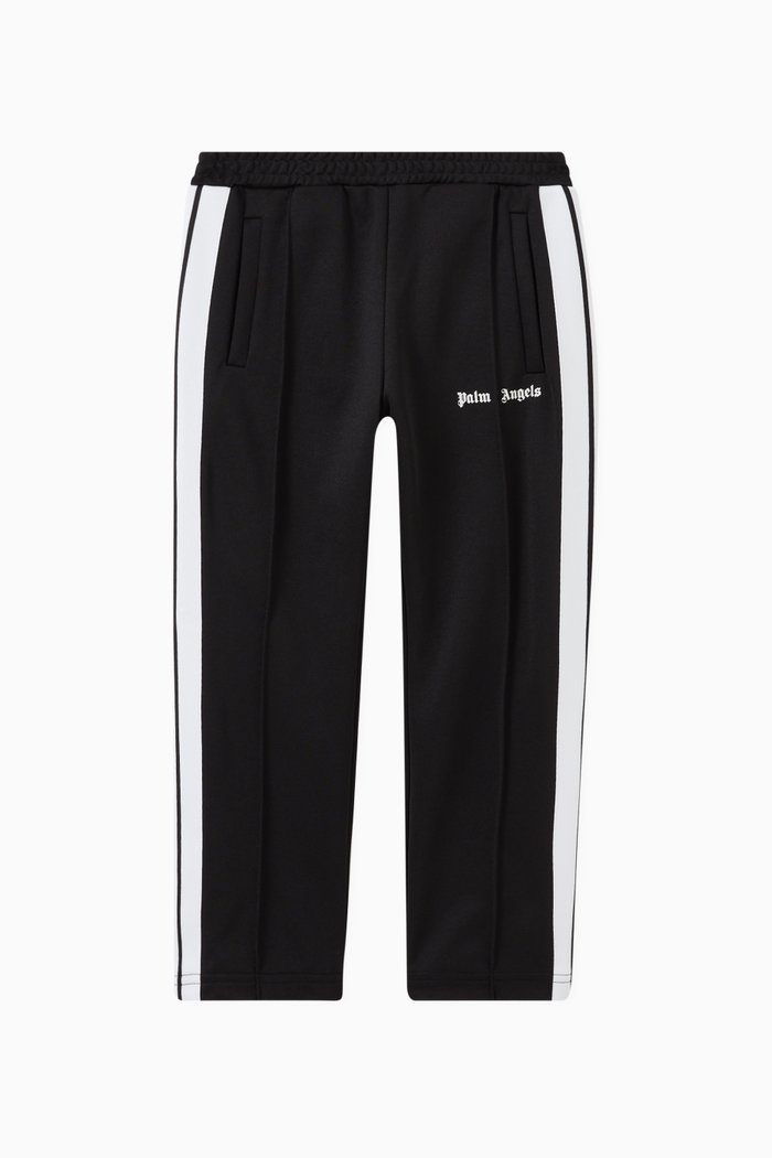 

Side Stripes Sweatpants in Cotton, Black